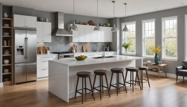 Comment moderniser une vieille cuisine sombre ?