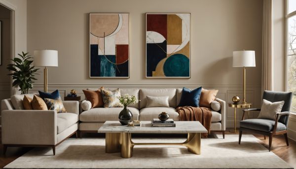 Pièces maîtresses et design d'intérieur