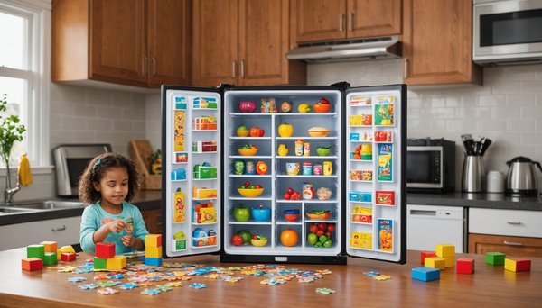 Déco frigo magnétique : amusez vos enfants avec ce puzzle éducatif